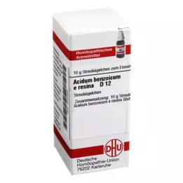 ACIDUM BENZOICUM E Resina D 12 kroglic, 10 g