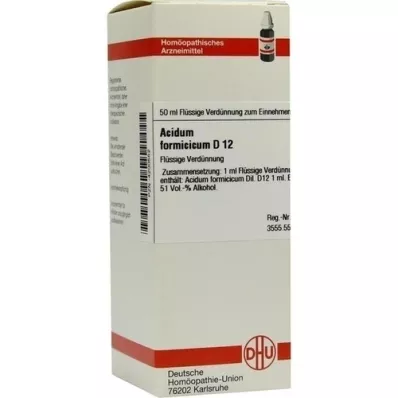 ACIDUM FORMICICUM Raztopina D 12, 50 ml