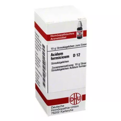 ACIDUM FORMICICUM D 12 kroglic, 10 g ACIDUM FORMICICUM D 12 kroglic, 10 g
