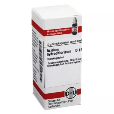 ACIDUM HYDROCHLORICUM D 12 kroglic, 10 g ACIDUM HYDROCHLORICUM D 12 kroglic, 10 g