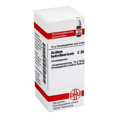 ACIDUM HYDROFLUORICUM C 30 kroglic, 10 g ACIDUM HYDROFLUORICUM C 30 kroglic, 10 g