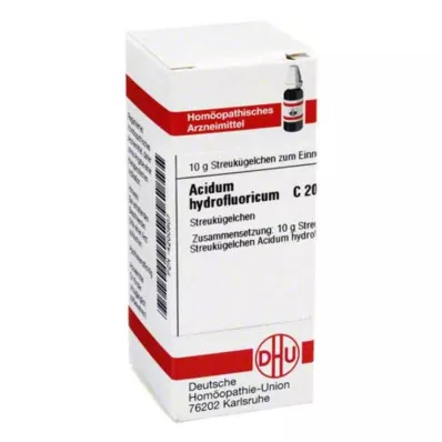 ACIDUM HYDROFLUORICUM C 200 kroglic, 10 g