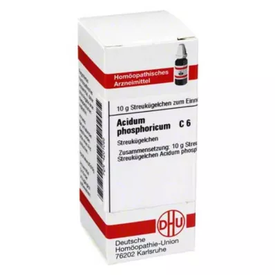 ACIDUM PHOSPHORICUM C 6 kroglic, 10 g