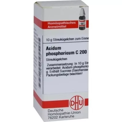 ACIDUM PHOSPHORICUM C 200 kroglic, 10 g