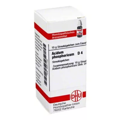 DHU Acidum phosphoricum D 4 kroglice, 10 g