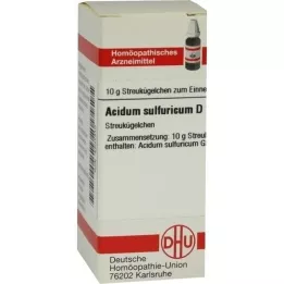 ACIDUM SULFURICUM D 12 kroglic, 10 g