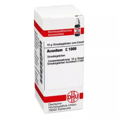 DHU Aconitum C 1000 globul, 10 g DHU Aconitum C 1000 globul, 10 g
