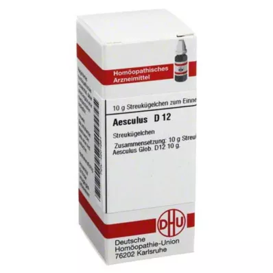 AESCULUS D 12 kroglic, 10 g
