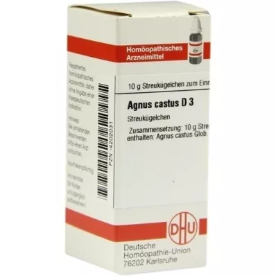 AGNUS CASTUS D 3 globule, 10 g