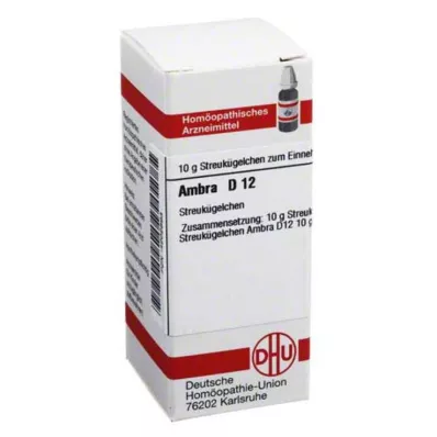 AMBRA D 12 kroglic, 10 g