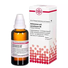 ANTIMONIUM SULFURATUM aurantiacum D 6 razredčina, 50 ml