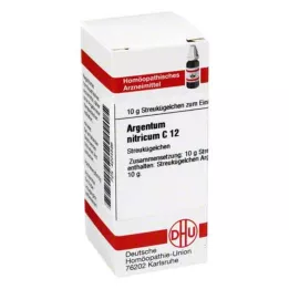 ARGENTUM NITRICUM C 12 kroglic, 10 g