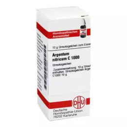 ARGENTUM NITRICUM C 1000 kroglic, 10 g