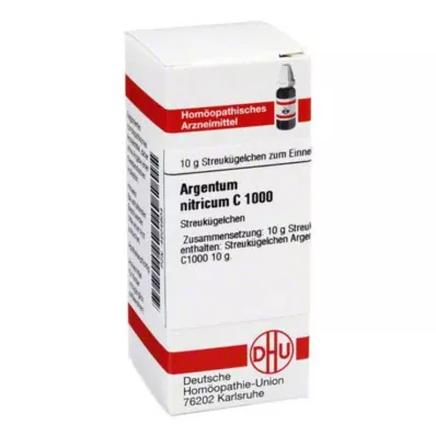 DHU Argentum nitricum C 1000 globul, 10 g DHU Argentum nitricum C 1000 globul, 10 g
