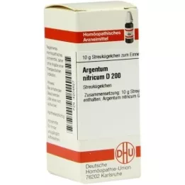 ARGENTUM NITRICUM D 200 kroglic, 10 g