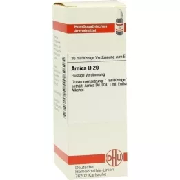 ARNICA D 20 razredčitev, 20 ml