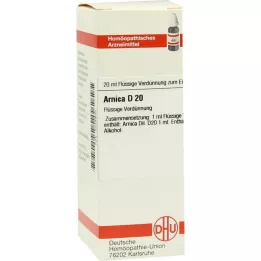 ARNICA D 20 razredčitev, 20 ml