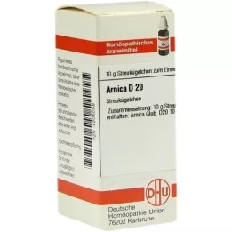 ARNICA D 20 kroglic, 10 g