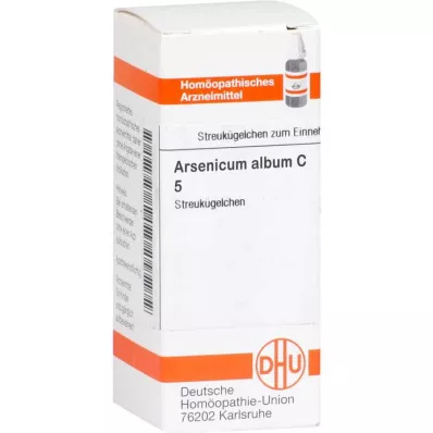 ARSENICUM ALBUM C 5 kroglic, 10 g ARSENICUM ALBUM C 5 kroglic, 10 g