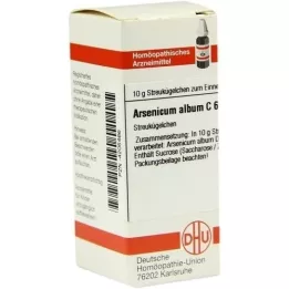 ARSENICUM ALBUM C 6 kroglic, 10 g