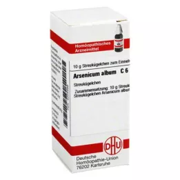 ARSENICUM ALBUM C 6 kroglic, 10 g