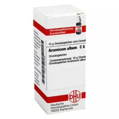 ARSENICUM ALBUM C 6 kroglic, 10 g ARSENICUM ALBUM C 6 kroglic, 10 g