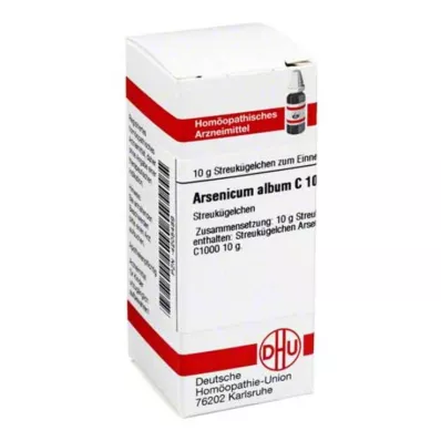 ARSENICUM ALBUM C 1000 kroglic, 10 g