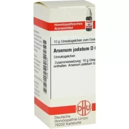 ARSENUM JODATUM D 6 kroglic, 10 g