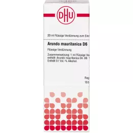 ARUNDO mauritanica D 6 razredčina, 20 ml