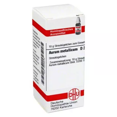 DHU Aurum metallicum D 200 globul, 10 g