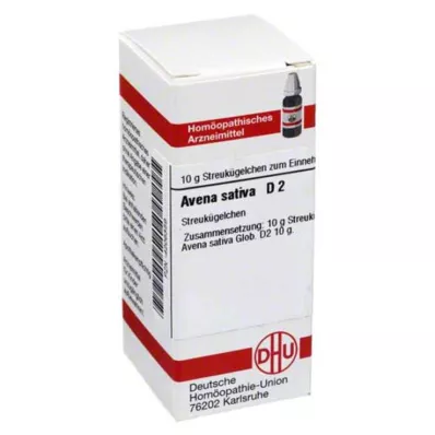 DHU Avena sativa D 2 globuli, 10 g DHU Avena sativa D 2 globuli, 10 g