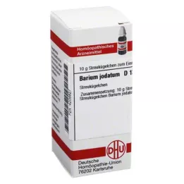 BARIUM JODATUM D 12 kroglic, 10 g