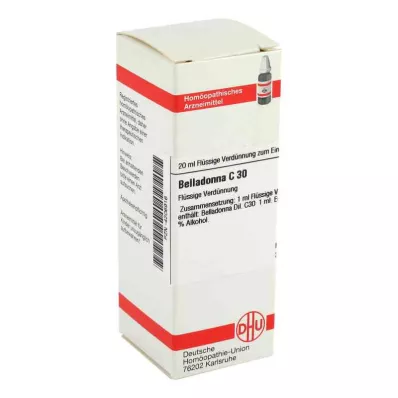 BELLADONNA Raztopina C 30, 20 ml BELLADONNA Raztopina C 30, 20 ml