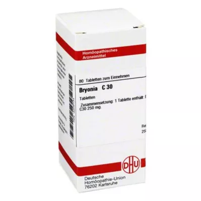 DHU Bryonia C 30 tablet, 80 kos DHU Bryonia C 30 tablet, 80 kos