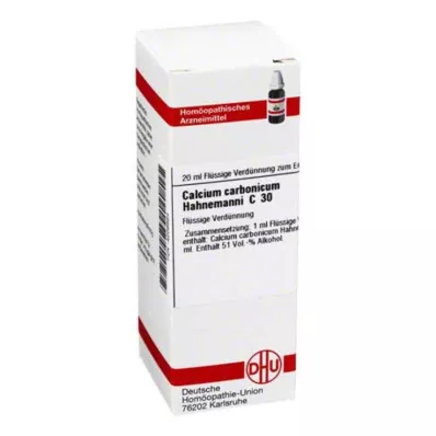 CALCIUM CARBONICUM Hahnemanni C 30 Raztopina, 20 ml