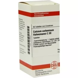 CALCIUM CARBONICUM Hahnemanni C 30 tablet, 80 kosov