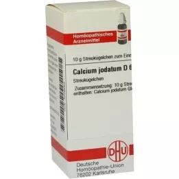 CALCIUM JODATUM D 6 kroglic, 10 g