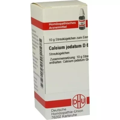 CALCIUM JODATUM D 6 kroglic, 10 g