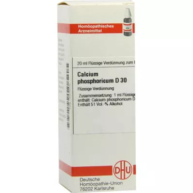 DHU Calcium phosphoricum D 30 razredčitev, 20 ml