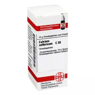 CALCIUM SULFURICUM C 30 kroglic, 10 g CALCIUM SULFURICUM C 30 kroglic, 10 g