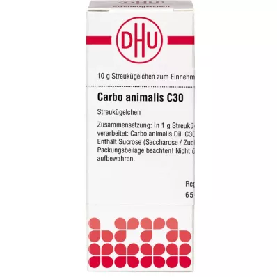 CARBO ANIMALIS C 30 kroglic, 10 g