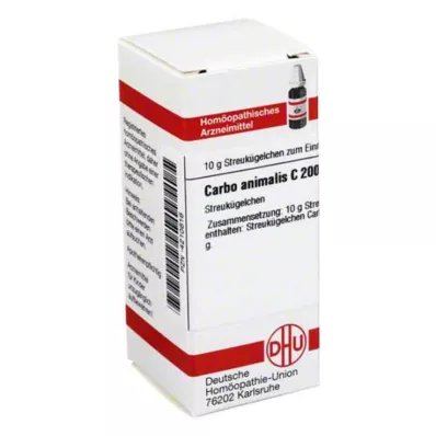DHU Carbo animalis C 200 globul, 10 g DHU Carbo animalis C 200 globul, 10 g