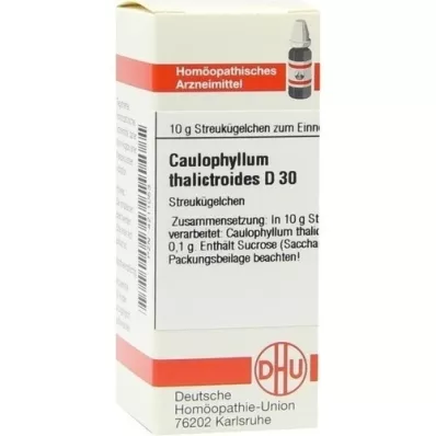 CAULOPHYLLUM THALICTROIDES D 30 kroglic, 10 g