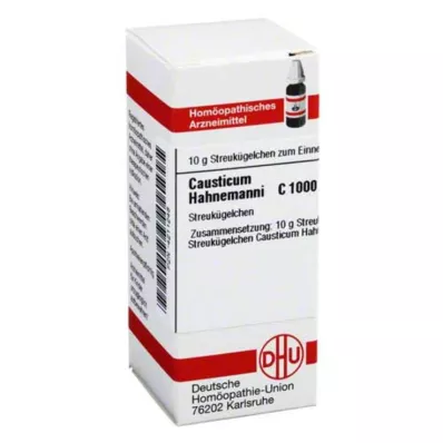 CAUSTICUM HAHNEMANNI C 1000 kroglic, 10 g