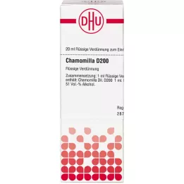 CHAMOMILLA Raztopina D 200, 20 ml