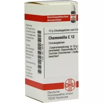CHAMOMILLA C 12 kroglic, 10 g