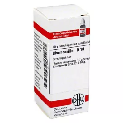 CHAMOMILLA D 10 kroglic, 10 g CHAMOMILLA D 10 kroglic, 10 g