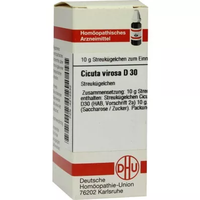 CICUTA VIROSA D 30 kroglic, 10 g