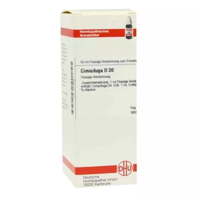 CIMICIFUGA Raztopina D 30, 50 ml