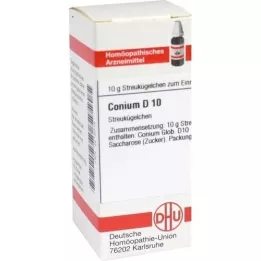 CONIUM D 10 kroglic, 10 g